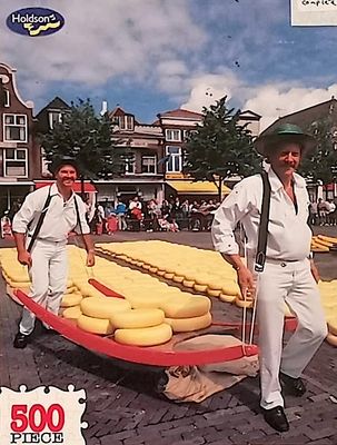 Holdson Amsterdam Cheese Market - obrázek puzzlí