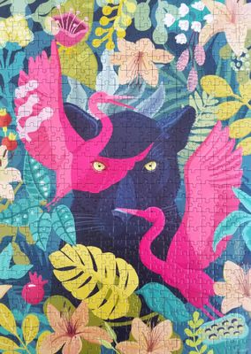 Janod Panther Mystique - obrázek puzzlí