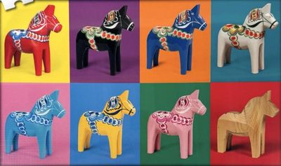 Kärnan Dala Horses - obrázek puzzlí
