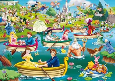 King Disney, Fun on The Water - obrázek puzzlí