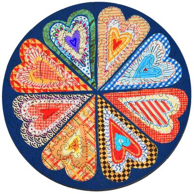 Liberty Puzzles Paper Hearts - obrázek puzzlí