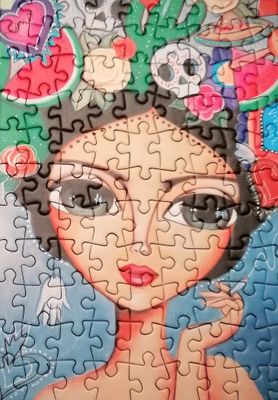 Magnolia Frida - puzzle image