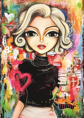Magnolia Marilyn - puzzle image