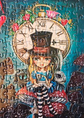 Magnolia Tea Time With Alice - obrázek puzzlí