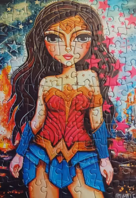 Magnolia W-Woman - puzzle image