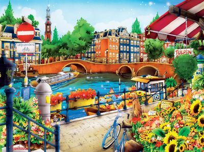 Masterpieces Amsterdam - obrázek puzzlí