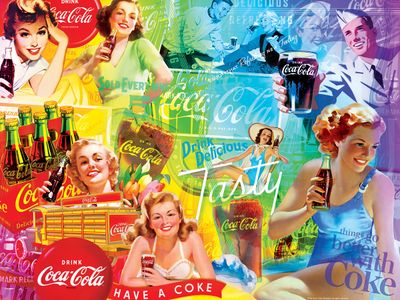Masterpieces Coca-Cola Rainbow - obrázek puzzlí
