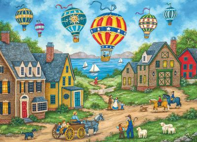 Masterpieces Passing Through - obrázek puzzlí