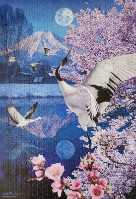 Mega Puzzles Mount Fuji - obrázek puzzlí