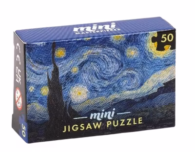 Professor Puzzle Mini Masterpieces: The Starry Night - puzzle image