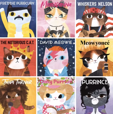 Mudpuppy Music Cats - puzzle image