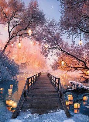 Nathan Chemin des lanternes, D.Hernandez - obrázek puzzlí