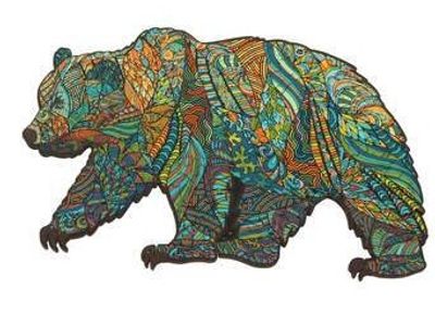 Outside Inside Spirit Bear - obrázek puzzlí