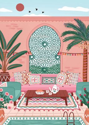 Pieces & Peace Morocco Hotel - obrázek puzzlí