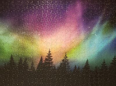 Professor Puzzle Aurora Borealis - image du puzzle