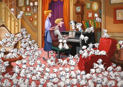 Ravensburger 101 Dalmatians - obrázek puzzlí
