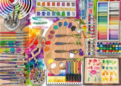Ravensburger The Artist’s Palette - puzzle image