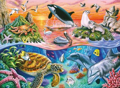 Ravensburger Beautiful Ocean - obrázek puzzlí