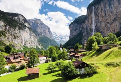 Ravensburger Beautiful Switzerland - Lauterbrunnen - puzzle image
