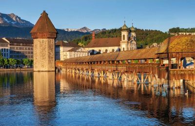 Ravensburger Beautiful Switzerland - Lucerne - puzzle image