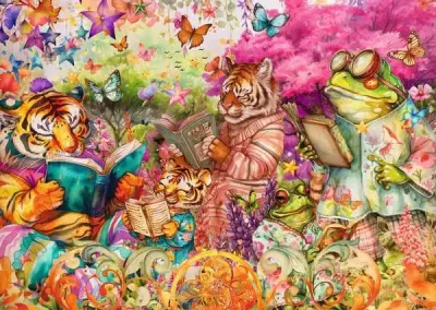 Ravensburger Book Club - obrázek puzzlí