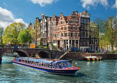 Ravensburger Canal Tour in Amsterdam - パズル画像