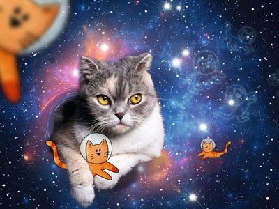 Ravensburger Cats in Space - obrázek puzzlí