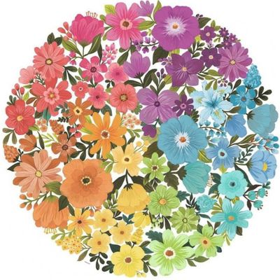 Ravensburger Circle of Colors: Flowers - obrázek puzzlí