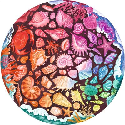 Ravensburger Circle of Colors: Seashells - puzzle image