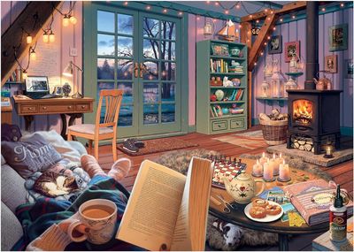 Ravensburger Cozy Retreat - puzzle image