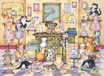 Ravensburger Crazy Cats - Tabby & Co - obrázek puzzlí