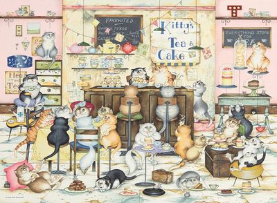 Ravensburger Crazy Cats visit Kitty’s Cakes - obrázek puzzlí