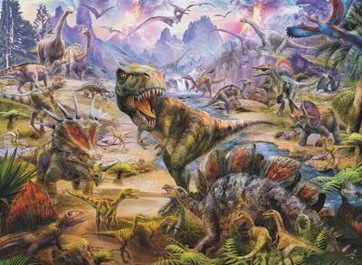 Ravensburger Dinosaur World - obrázek puzzlí