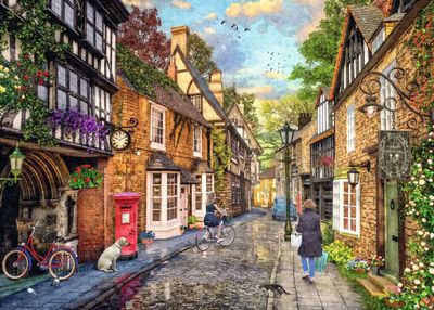 Ravensburger Down the Lane No. 2: Meadow Hill Lane - puzzle image