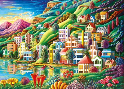 Ravensburger Dream City - Puzzlebild