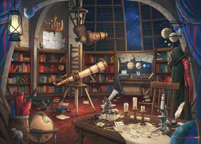 Ravensburger Escape Puzzle: The Observatory - obrázek puzzlí