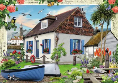 Ravensburger Fisherman's Cottage - obrázek puzzlí