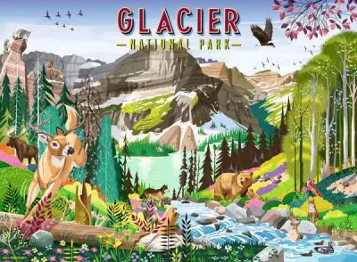 Ravensburger Glacier National Park - puzzle image
