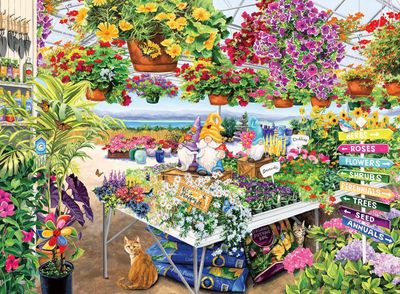 Ravensburger Glorious Garden Center - puzzle image