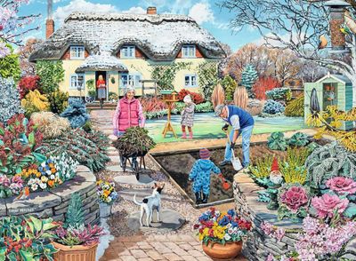Ravensburger Grandad's Garden - obrázek puzzlí