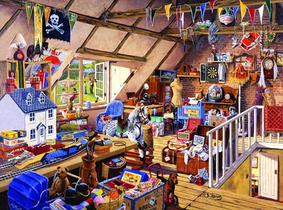 Ravensburger Grandma's Attic - obrázek puzzlí