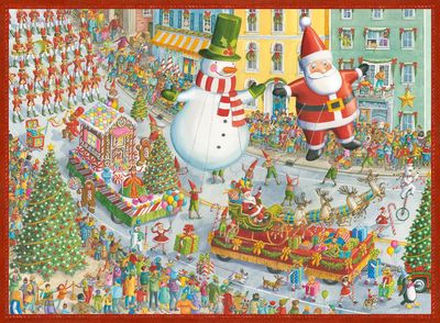 Ravensburger Here Comes Christmas! - puzzle image