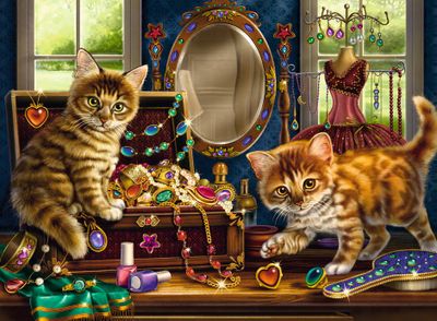 Ravensburger In The Jewelry Box - obrázek puzzlí