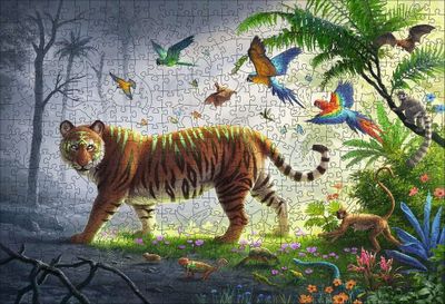 Ravensburger Jungle Tiger - パズル画像