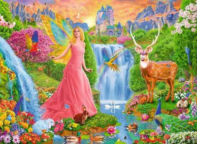 Ravensburger Magical Fairy Magic - obrázek puzzlí