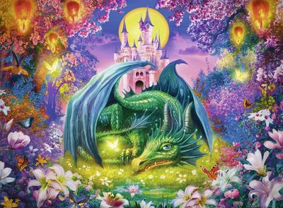 Ravensburger Mystical Dragon - obrázek puzzlí