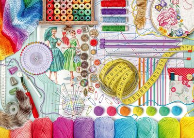 Ravensburger Needlework Station - obrázek puzzlí