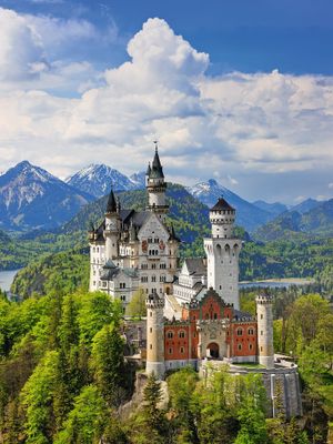 Ravensburger Neuschwanstein Castle - obrázek puzzlí