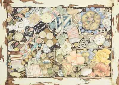 Ravensburger Old Stuff - Sewing - obrázek puzzlí