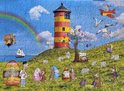 Ravensburger Ostern Bei Den Ottifanten - obrázek puzzlí